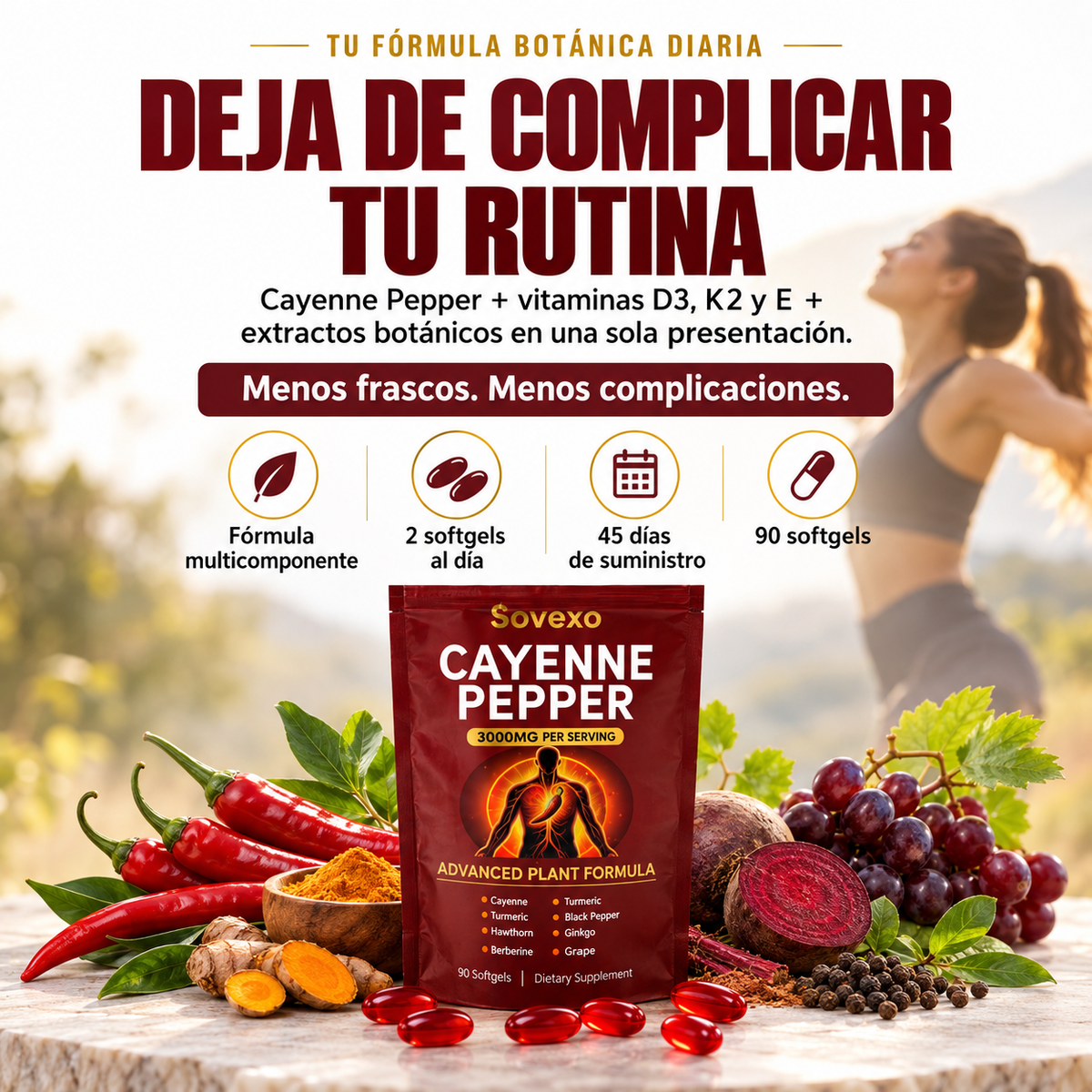 Cayenne Pepper - Sovexo